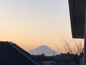 キレイな富士山